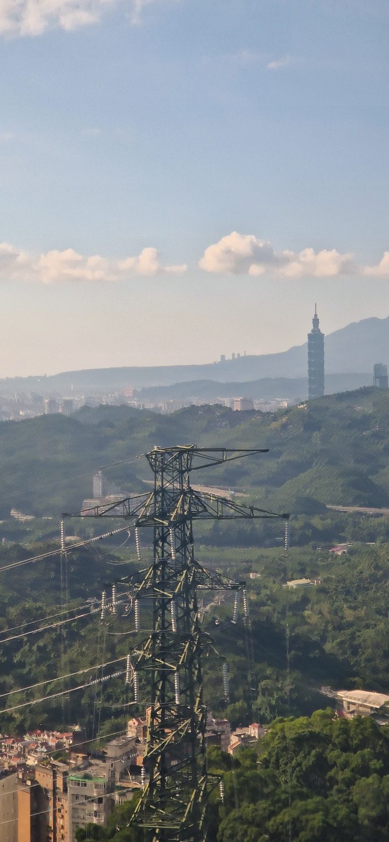 View of Taipei 101 from the Maokong Gondola